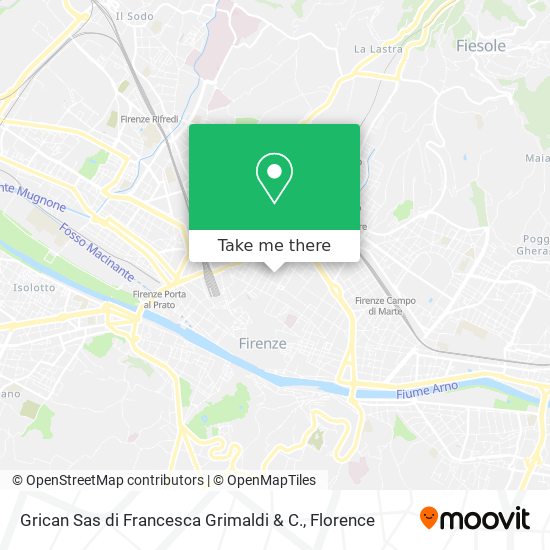 Grican Sas di Francesca Grimaldi & C. map