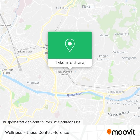 Wellness Fitness Center map