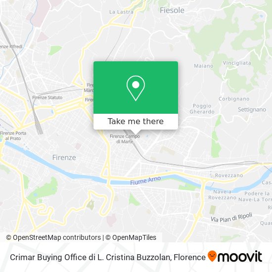 Crimar Buying Office di L. Cristina Buzzolan map