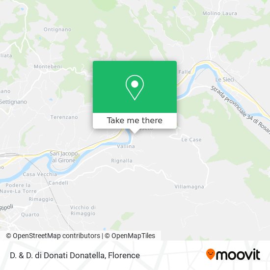 D. & D. di Donati Donatella map