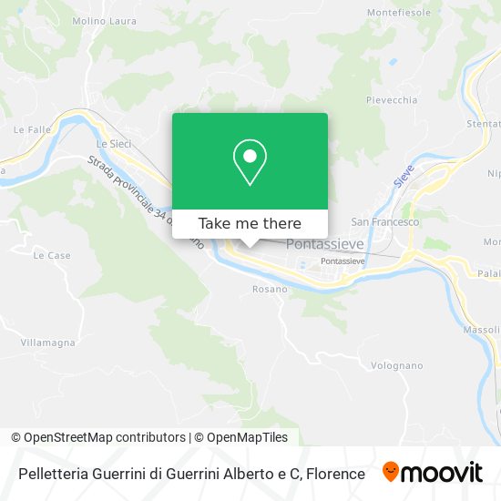 Pelletteria Guerrini di Guerrini Alberto e C map