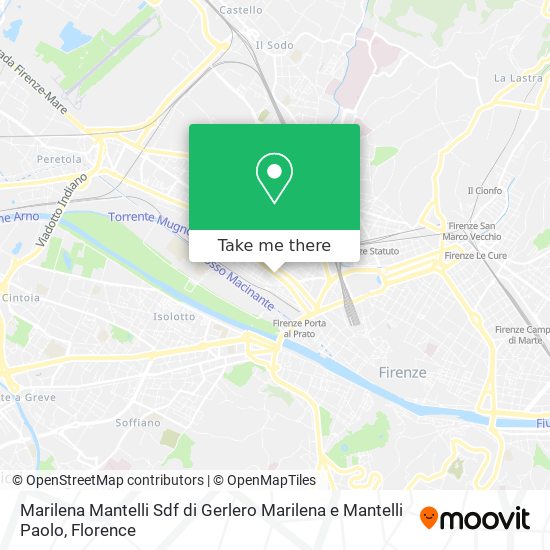 Marilena Mantelli Sdf di Gerlero Marilena e Mantelli Paolo map