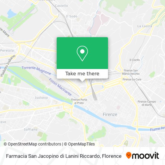 Farmacia San Jacopino di Lanini Riccardo map