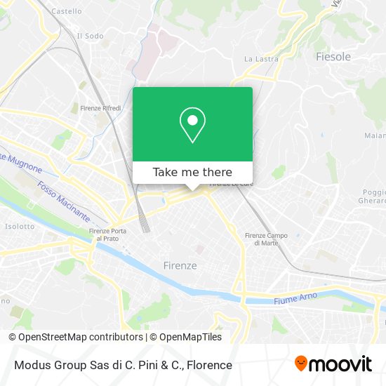 Modus Group Sas di C. Pini & C. map