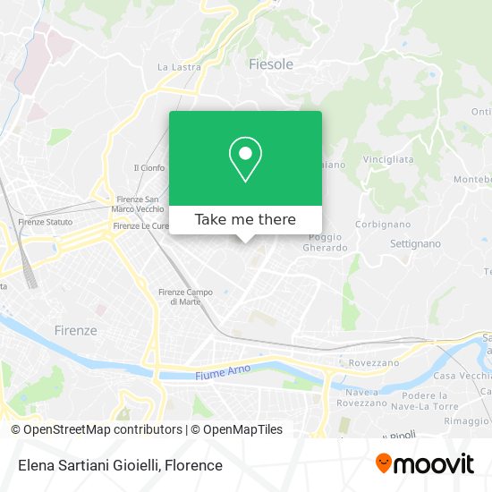 Elena Sartiani Gioielli map