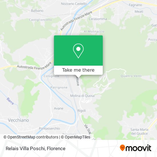 Relais Villa Poschi map