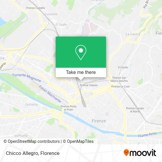 Chicco Allegro map