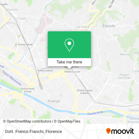 Dott. Franco Franchi map