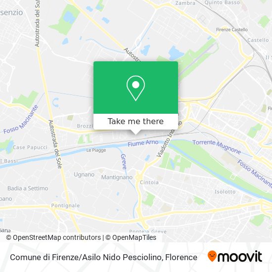 Comune di Firenze / Asilo Nido Pesciolino map