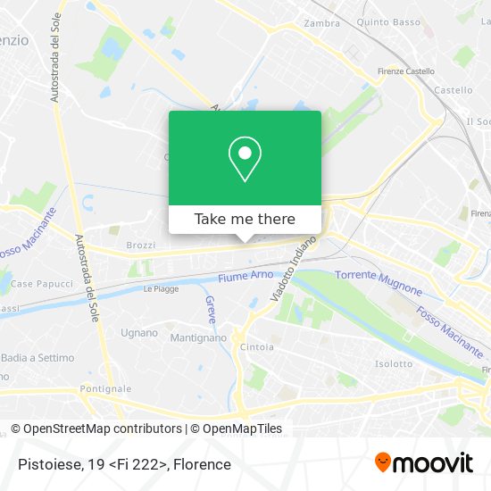 Pistoiese, 19 <Fi 222> map