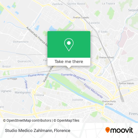 Studio Medico Zahlmann map