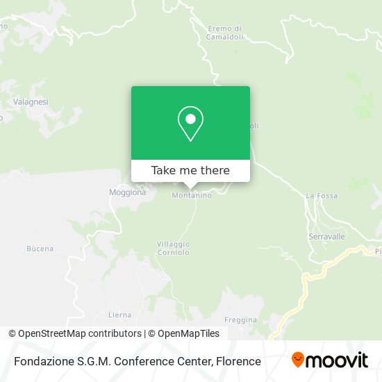Fondazione S.G.M. Conference Center map