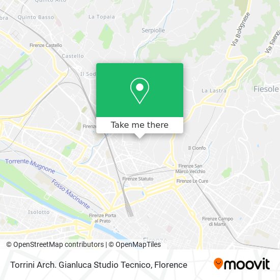 Torrini Arch. Gianluca Studio Tecnico map