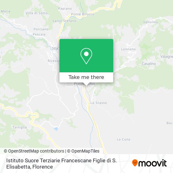 Istituto Suore Terziarie Francescane Figlie di S. Elisabetta map
