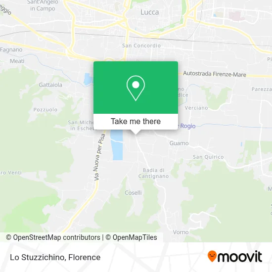 Lo Stuzzichino map