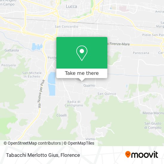 Tabacchi Merlotto Gius map