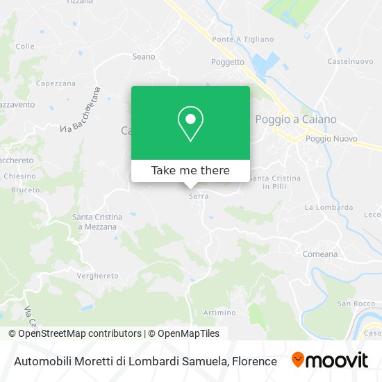 Automobili Moretti di Lombardi Samuela map