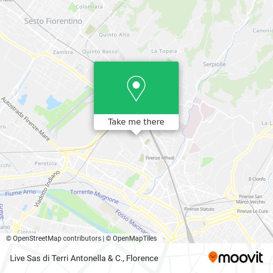 Live Sas di Terri Antonella & C. map