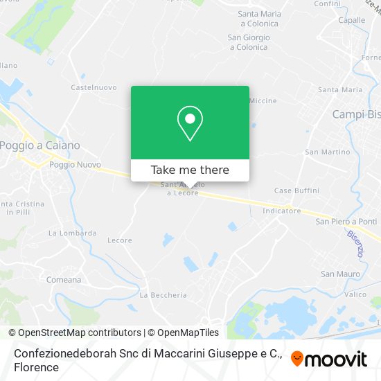Confezionedeborah Snc di Maccarini Giuseppe e C. map