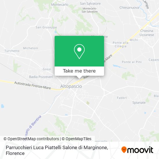 Parrucchieri Luca Piattelli Salone di Marginone map
