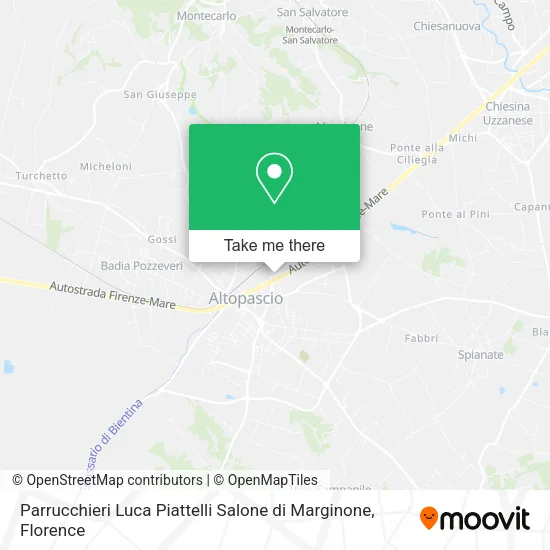 Parrucchieri Luca Piattelli Salone di Marginone map