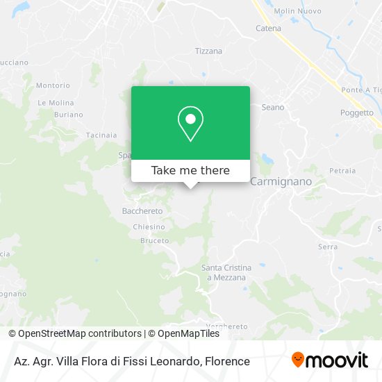 Az. Agr. Villa Flora di Fissi Leonardo map
