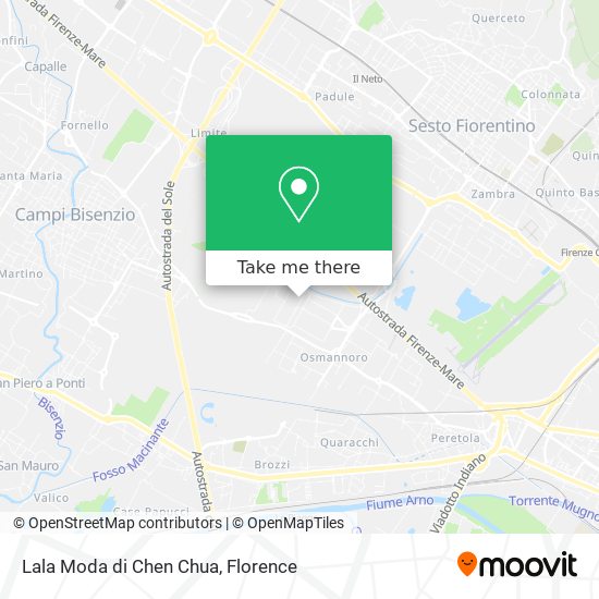 Lala Moda di Chen Chua map