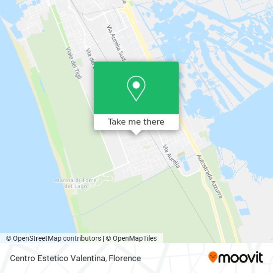 Centro Estetico Valentina map