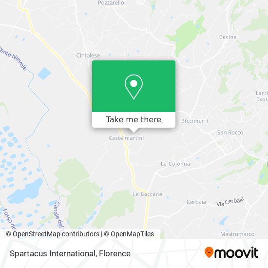 Spartacus International map
