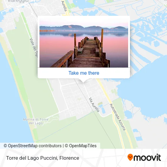 Torre del Lago Puccini map