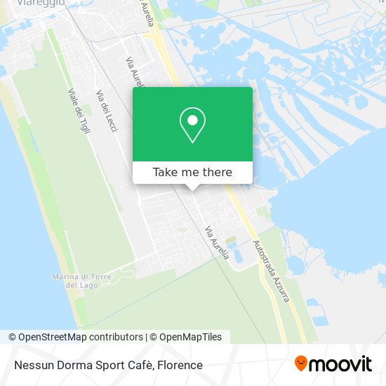 Nessun Dorma Sport Cafè map
