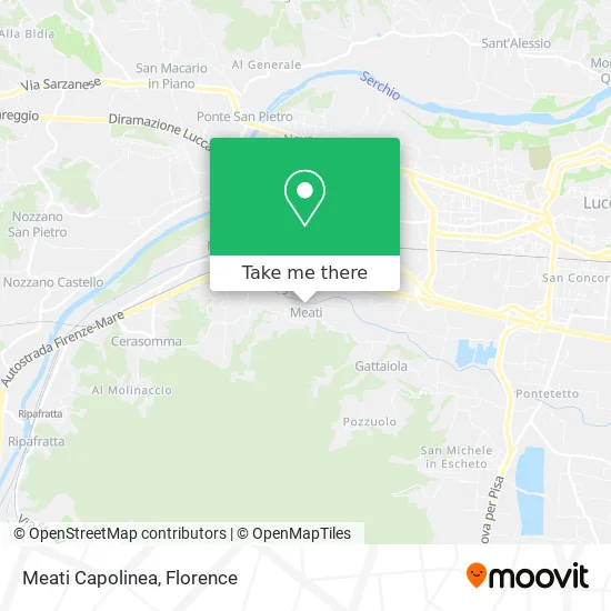 Meati Capolinea map