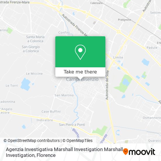 Agenzia Investigativa Marshall Investigation Marshall Investigation map