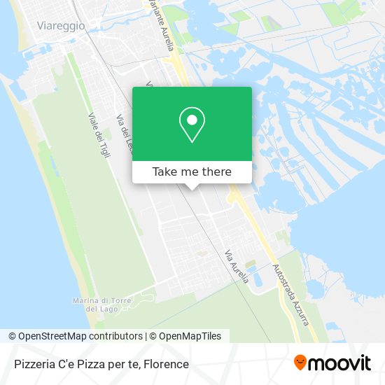 Pizzeria C'e Pizza per te map