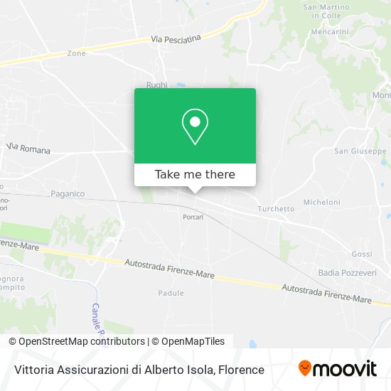 Vittoria Assicurazioni di Alberto Isola map