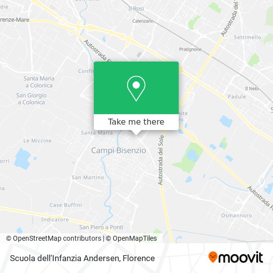 Scuola dell'Infanzia Andersen map