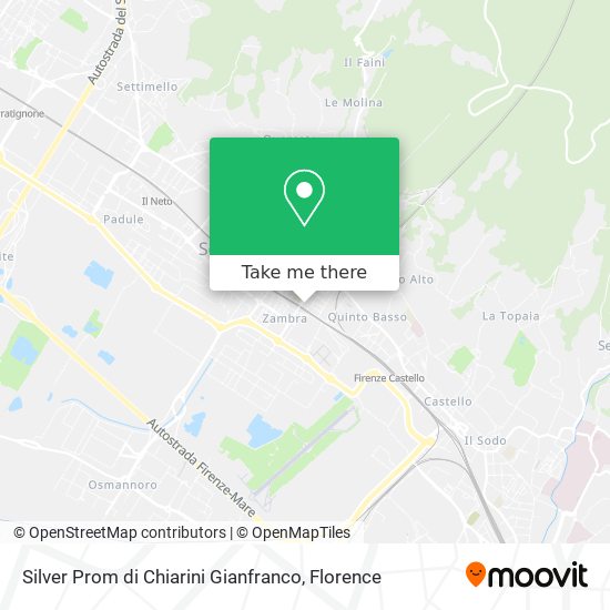 Silver Prom di Chiarini Gianfranco map