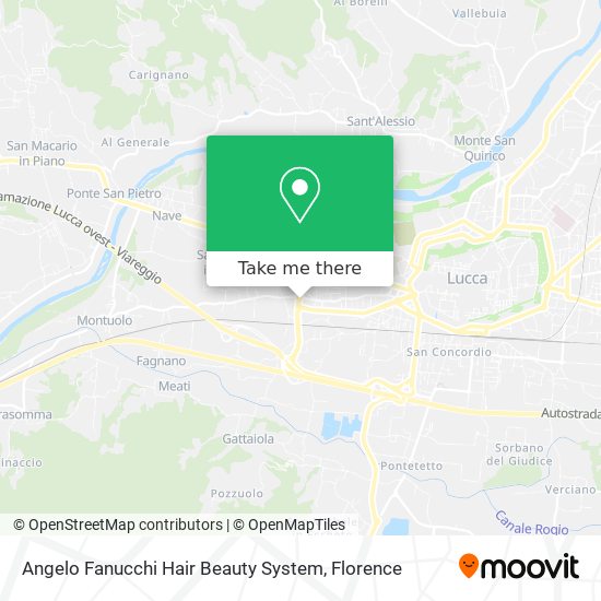 Angelo Fanucchi Hair Beauty System map