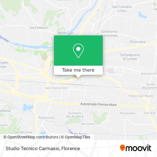 Studio Tecnico Carmassi map