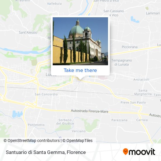Santuario di Santa Gemma map