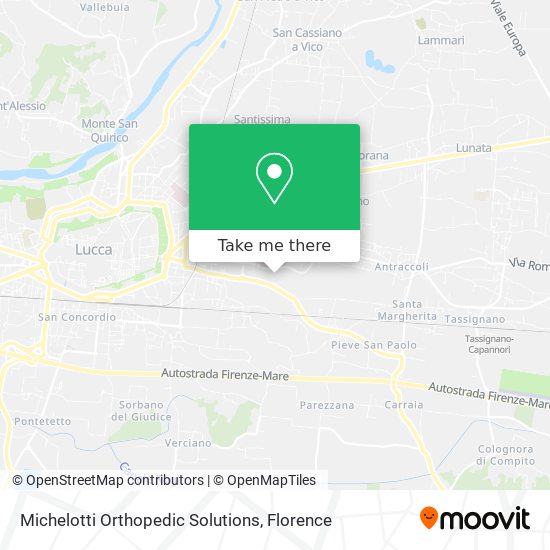 Michelotti Orthopedic Solutions map