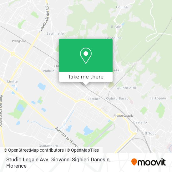 Studio Legale Avv. Giovanni Sighieri Danesin map