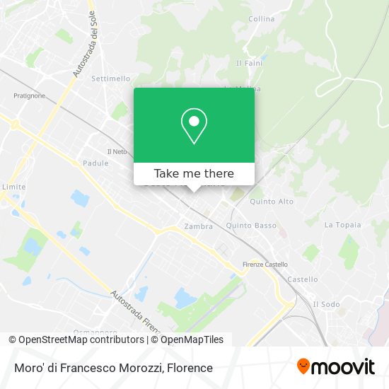 Moro' di Francesco Morozzi map
