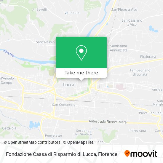 Fondazione Cassa di Risparmio di Lucca map