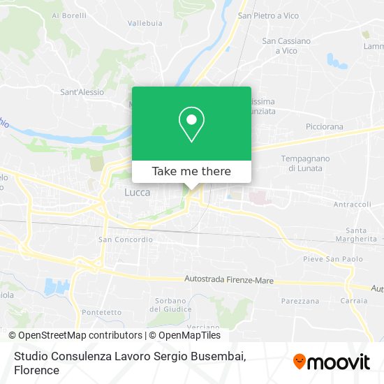 Studio Consulenza Lavoro Sergio Busembai map