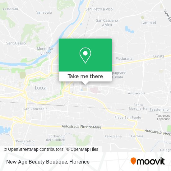 New Age Beauty Boutique map