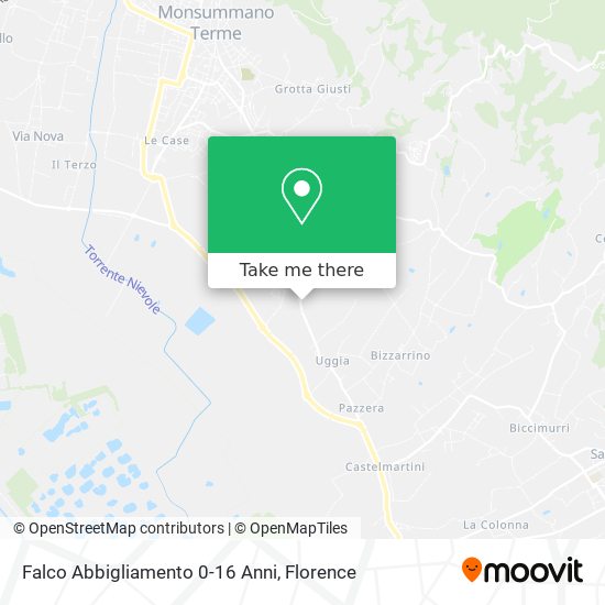 Falco Abbigliamento 0-16 Anni map