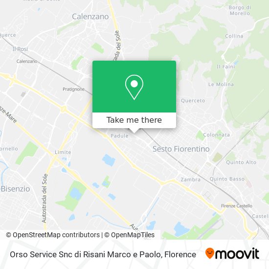 Orso Service Snc di Risani Marco e Paolo map