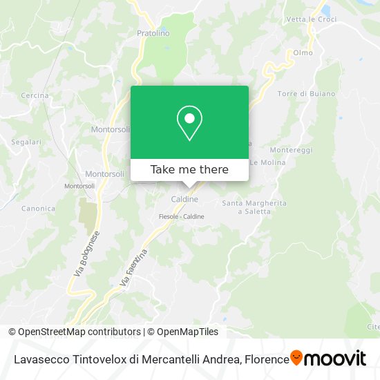 Lavasecco Tintovelox di Mercantelli Andrea map