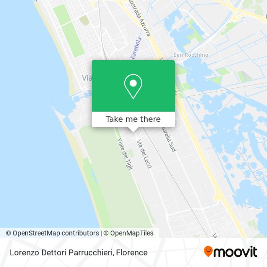 Lorenzo Dettori Parrucchieri map